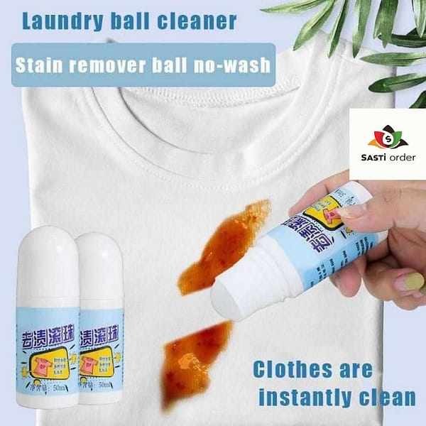 Compact Cloth Stain Remover Pen for quick and easy stain removal on fabrics, ideal for on-the-go use.