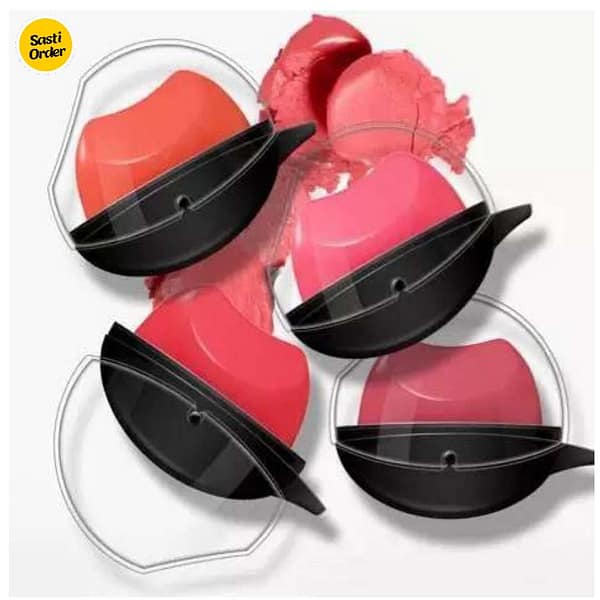 Lip Shape Lipstick in a fun lip-shaped case, offering bold color and smooth, creamy application for a playful beauty experience.