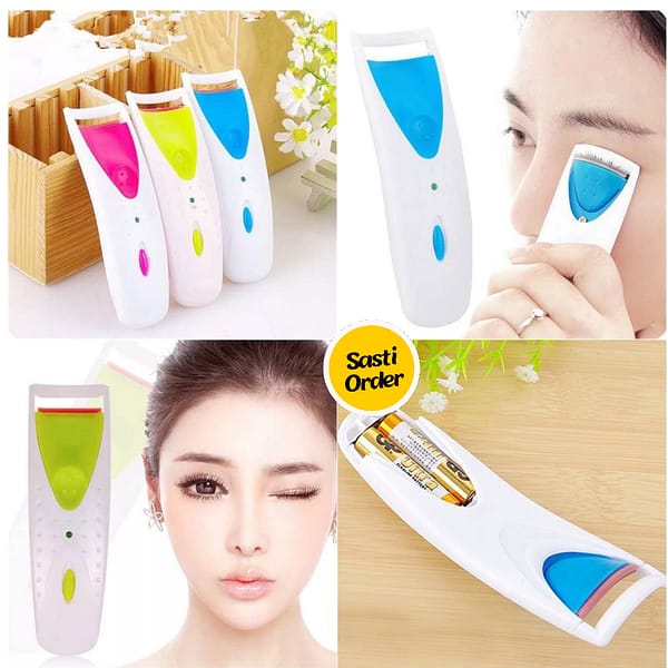 Plastic Eyelash Curler designed for effortless curling of lashes, featuring a lightweight construction and gentle curve suitable for all eye shapes.