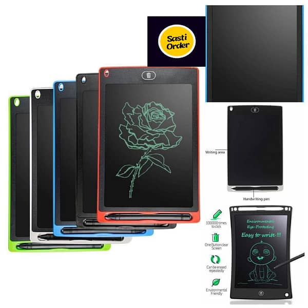 Kids Writing Pad with blank pages for drawing and writing, perfect for young learners and creative activities