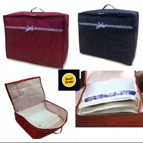Saree Cloth Organizer Bag