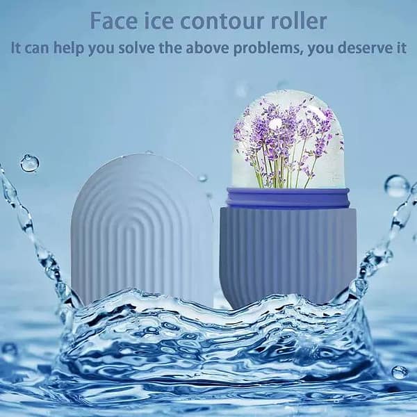 Ice Roller for Face Massager Face pack of 2