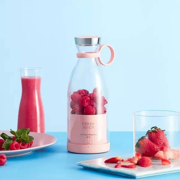 Fresh portable USB juicer cup 6 Blade