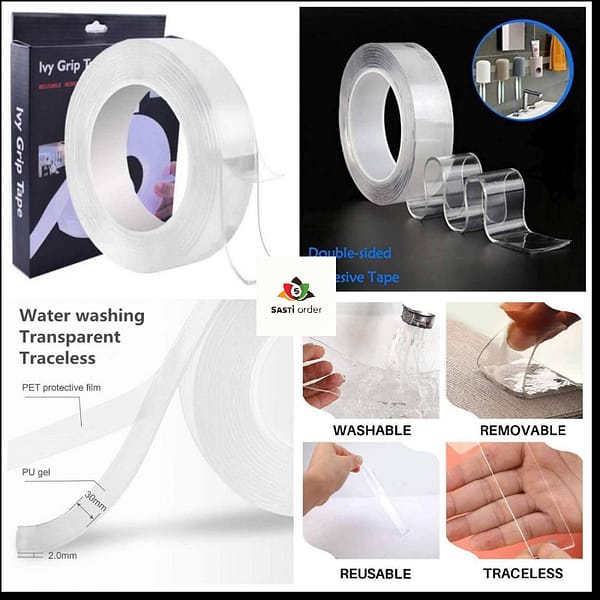 "Roll of Ivy Grip Tape showcasing its strong adhesive and flexible design."