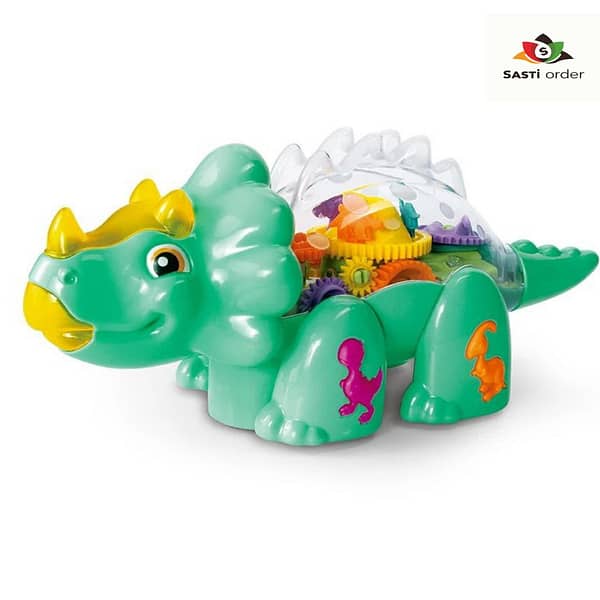 A vibrant Children's Fun Toy with interactive lighting, cheerful music, and dynamic turning action, perfect for engaging and entertaining kids.