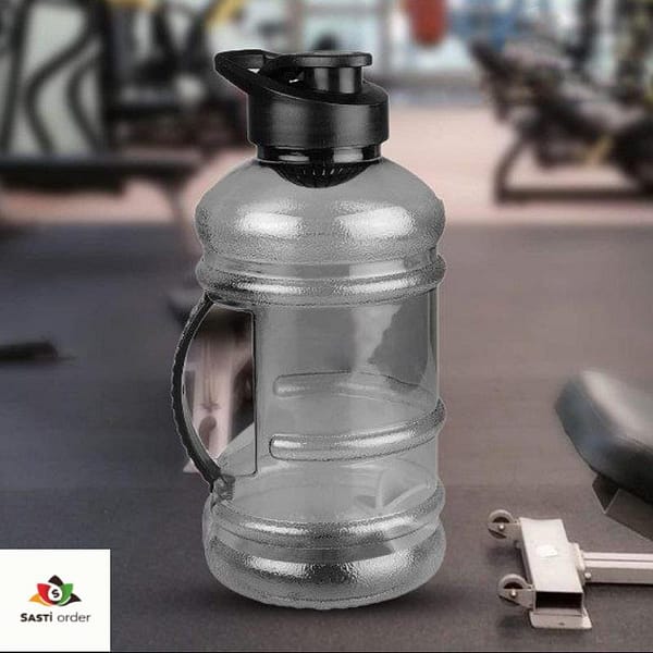 Gym Hulk Sipper Bottle 1.5 Litre with leak-proof sipper cap, designed for hydration during workouts and outdoor activities.